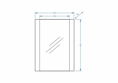Зеркало Stella Polar Фаворита SP-00000165 60х80 - фото 2