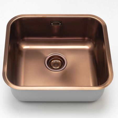 Кухонная мойка Grandex Aqua SELECT 49 2003342 50х45 цвет медь поверхность матовая