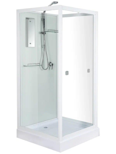 Душевая кабина River MOERO 10000002982 90х90 прямоугольная без крыши ориентация универсальная - фото 5