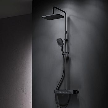 Душевая стойка Am.Pm Func F078F722 настенная цвет черный