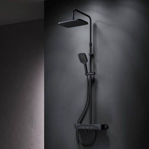 Душевая стойка Am.Pm Func F078F722 настенная цвет черный