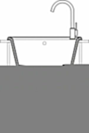 Кухонная мойка Granfest Unique U-500 терракот 50х50 цвет коричневый поверхность матовая