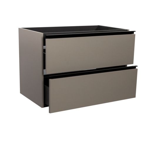 Тумба под раковину Visobath Granada 76543/87602 80х50 подвесная цвет серый - фото 5