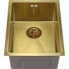 Кухонная мойка Melana ProfLine D5138HG золото 51х38 цвет золото поверхность матовая