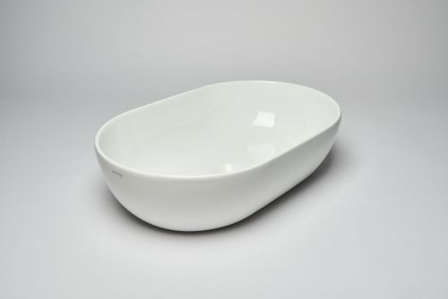 Раковина из сантехнического фарфора Galassia Dream 7308 60х40 накладная цвет белый - фото 2