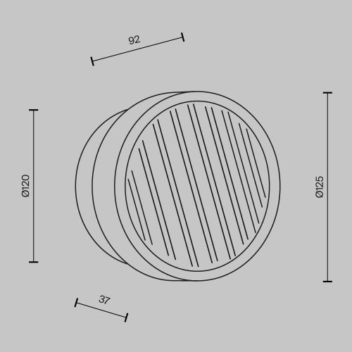 Бра Maytoni Olo MOD493WL-L6BSK1 - фото 4