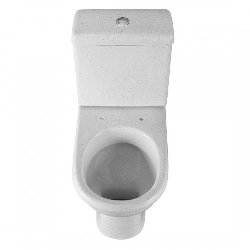 Унитаз-компакт напольный с бачком Santeri Визит 1P4053S0100BF белый с сиденьем каскадный смыв - фото 2