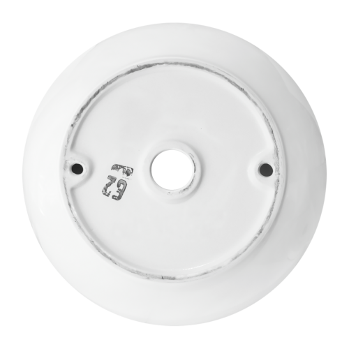 Раковина мебельная из сантехнического фарфора Sanita Luxe Art Slim 40 ART40SLWB01S 40х40 накладная цвет белый - фото 4