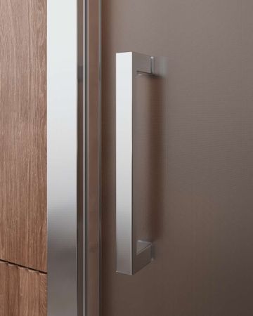 Душевая дверь Cezares MOLVENO MOLVENO-BF-1-110-P-Cr 110х195 стекло рифленое профиль хром