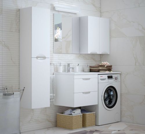 Шкаф Corozo Алиот SD-00000606 60х70 подвесной цвет белый - фото 3