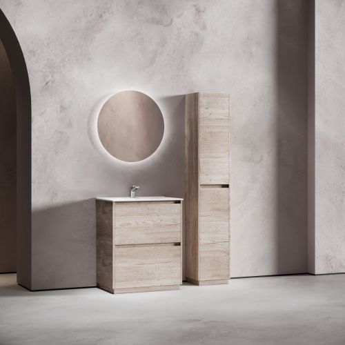 Тумба под раковину Sancos Libra Floor LB70FEG 70х50 напольная цвет коричневый - фото 3