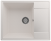 Кухонная мойка Ulgran Quartz Prima 605-01 60х50 цвет белый поверхность матовая