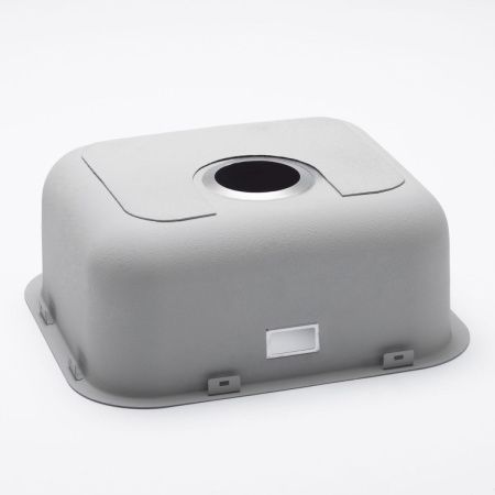 Кухонная мойка Grandex Aqua SELECT 36 L 200332 40х35 цвет серый поверхность матовая