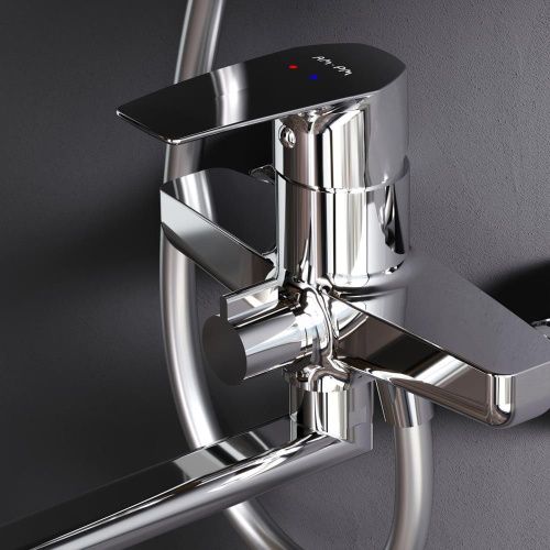 Душевая стойка Am.Pm Gem F40890A94 настенная цвет хром - фото 5