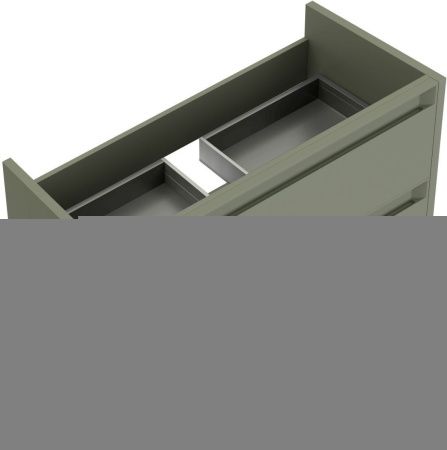 Тумба под раковину Allen Brau Fantasy 2.0 1.11005.CGM 2.0 120х50 подвесная цвет зеленый