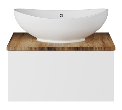 Тумба под раковину Misty Ива П-Ива-01060-951Я 60х50 подвесная - фото 2