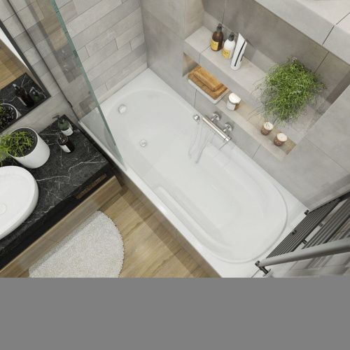 Ванна акриловая Lavinia Boho Bristol 35020070 170х75 встраиваемая прямоугольная без каркаса - фото 4