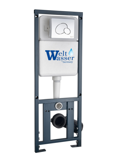 Клавиша смыва механическая WeltWasser WW INS 10000010234 цвет черный - фото 3