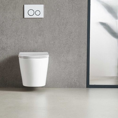 Унитаз подвесной Vincea Piatti VT1-11T белый с сиденьем микролифт безободковый смыв торнадо - фото 4