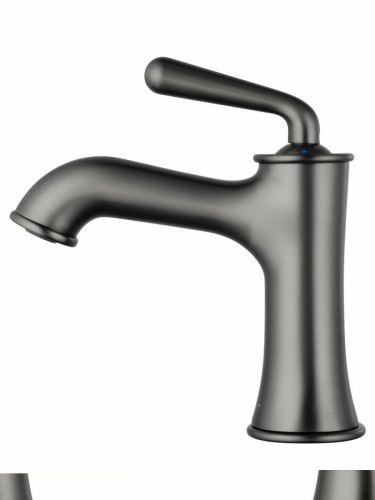 Смеситель Wonzon & Woghand Steam WW-88139008-BGM на раковину серый - фото 2