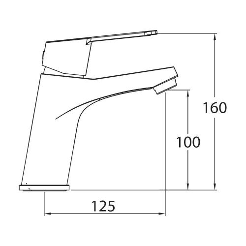 Смеситель Clever Panam Evo Xtreme 60523 на раковину хром - фото 2
