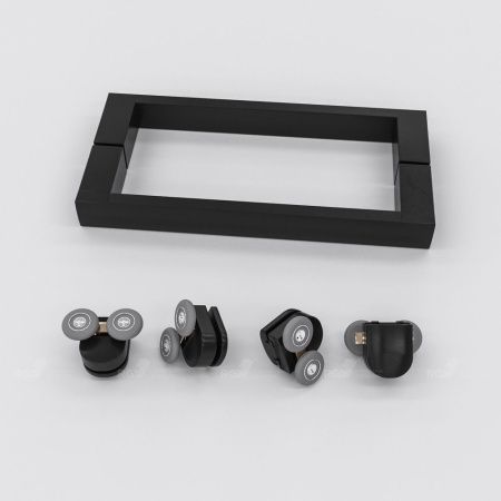 Душевая дверь RGW Classic 32091412-14 120х185 стекло прозрачное профиль черный