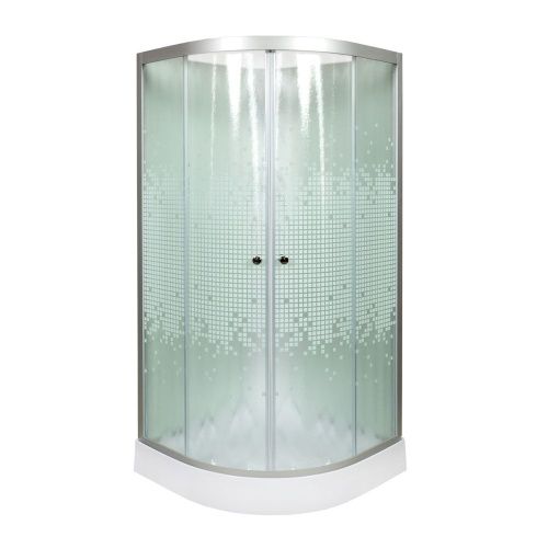 Душевая кабина AvaCan L909N 90х90 четверть круга без крыши ориентация универсальная - фото 3