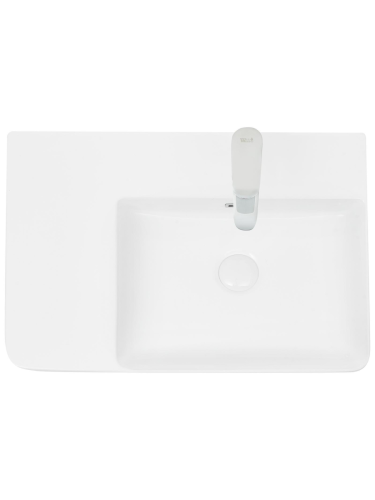 Раковина из сантехнического фаянса WeltWasser WW SK 10000004572 40 см накладная цвет белый 1 отверстие под смеситель - фото 3