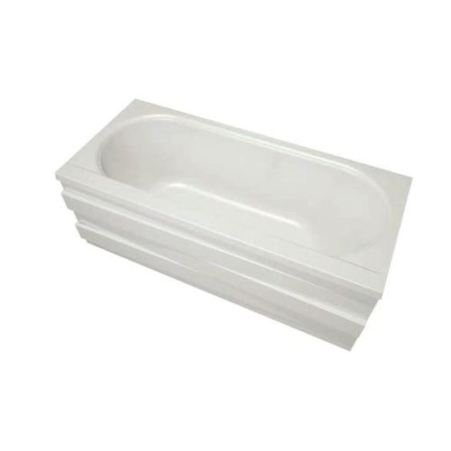 Ванна акриловая Aquanika Line A1016075028 180х80 пристенная прямоугольная - фото 3