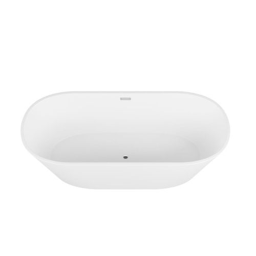 Ванна акриловая Grossman Forta GR-1503M 170х75 отдельностоящая овальная с каркасом - фото 2