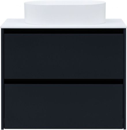 Тумба под раковину Allen Brau Activity 1.34004.AM 80х50 подвесная цвет черный