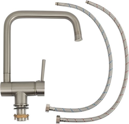 Смеситель для кухни Allen Brau 5.60004-BN на мойку никель - фото 2