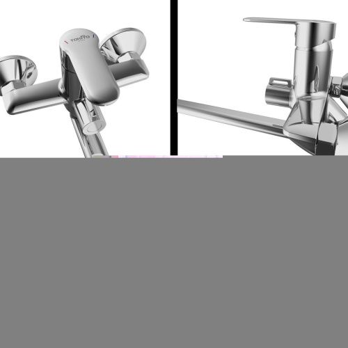 Смеситель для ванны Tokito KANDA TOK-KAN-1015 настенный хром - фото 5