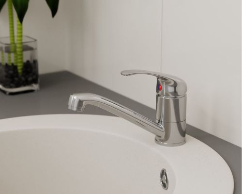 Смеситель Rush Vrangel VR7114-26 на раковину хром - фото 3