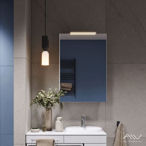 Зеркало-шкаф Alavann Cosmetic ALV0723001 60х80 подвесной цвет белый - фото 5
