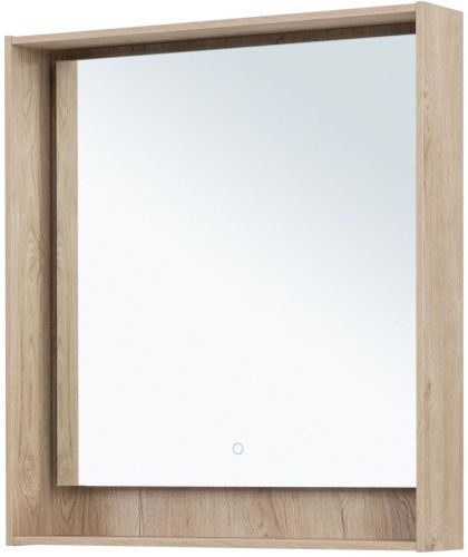 Зеркало с подсветкой Aquanet Милан 00336405 80х80 подвесное - фото 3