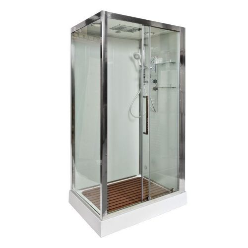 Душевая кабина AvaCan Z120EL 120х90 прямоугольная с крышей ориентация универсальная - фото 2