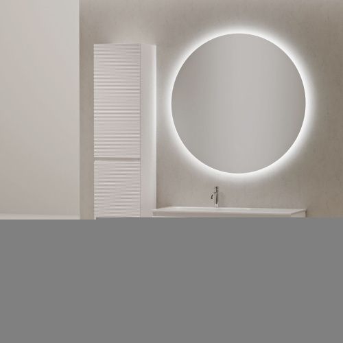 Тумба под раковину Sancos FOLK FL100LW 100х40 подвесная цвет белый - фото 3