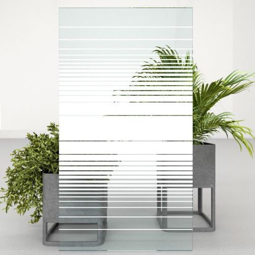 Душевой уголок Тритон Стандарт Полосы Щ0000064830 90х90 стекло с рисунком профиль белый без поддона - фото 2