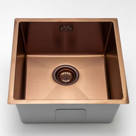 Кухонная мойка Grandex Aqua PROLINE 44 3034132 45х45 цвет медь поверхность матовая
