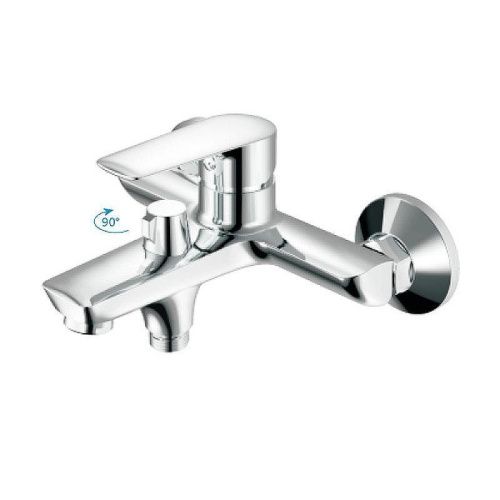 Смеситель для ванны и душа Haiba HB563 HB60563 настенный хром - фото 2