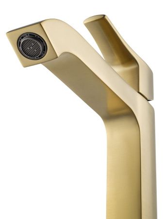 Смеситель для раковины Wonzon & Woghand Flex WW-88019072-BG на столешницу золото