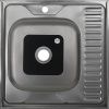 Кухонная мойка Melana 073 t R (*20) 60х60 цвет хром поверхность матовая