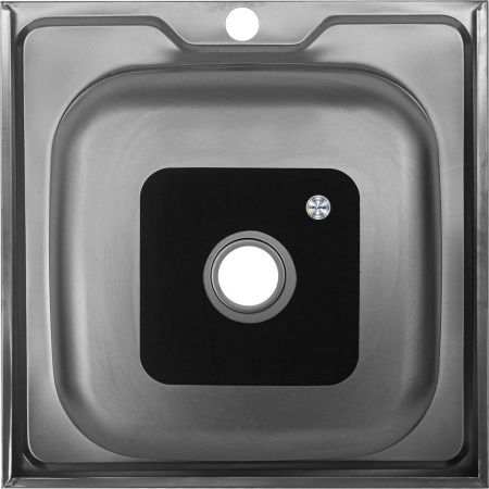 Кухонная мойка Melana 074 t (*20) 50х50 цвет хром поверхность матовая