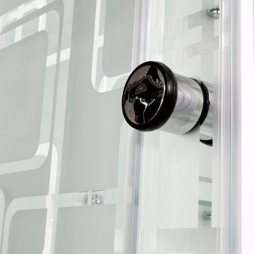 Душевая кабина AvaCan EM2790GM+EL 90х90 четверть круга с крышей ориентация универсальная - фото 5