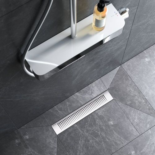 Душевой лоток Am.Pm PrimeFlow W02SC-P11-040-01SB 40х10 хром - фото 3