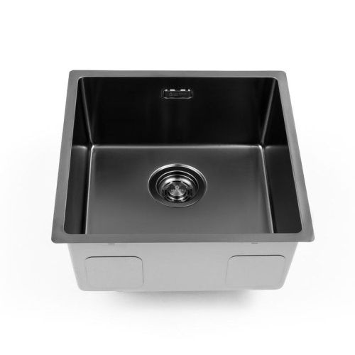 Кухонная мойка Grandex Aqua 5011353 45х45 цвет серый поверхность матовая - фото 2