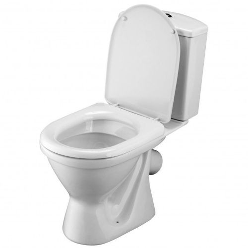 Унитаз-компакт напольный с бачком Santek Алькор 1WH302196 белый с сиденьем каскадный смыв - фото 5