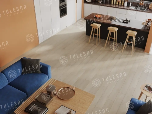 SPC ламинат Tulesna PREMIUM 1004-101 Diretto толщина 0.8 см 43 класс 1220х183 - фото 4