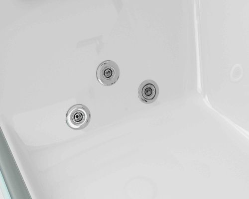 Ванна акриловая Grossman GR-17000-1R 170х80 пристенная асимметричная с ножками - фото 3